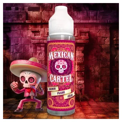 Ananas Fraise Pêche 50ml - Mexican Cartel