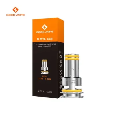 Résistances B MTL Coil (5pcs) (1.2ohm) - GeekVape