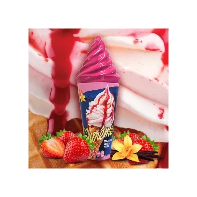Strawberry Vanilla 100ml Suprême - E-cone - Vape Maker