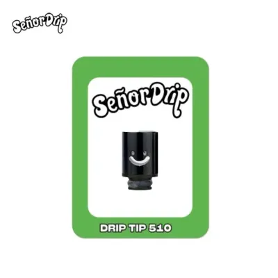 Drip Tip 510 Smile (Green) - Señor Drip Tip