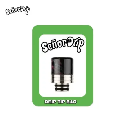 Drip Tip 510 Steel (Blue) - Señor Drip Tip