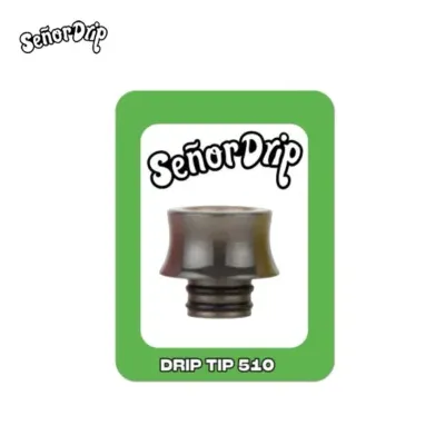 Drip Tip 510 Fluorescent (Red) - Señor Drip Tip