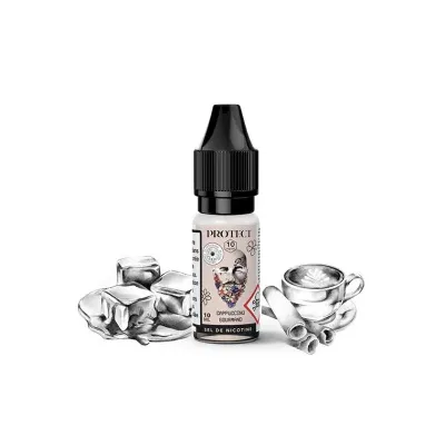 Cappuccino Gourmand Salt 10ml Mellifère (Nicotine:20 mg/ml) - Protect