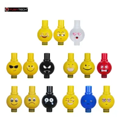 Drip Tip 510 Hookah Air Smile (3pcs) (B) - Fumytech