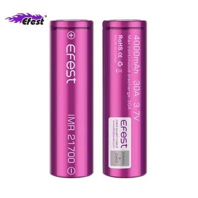 Accus 21700 30A 4000mAh (2pcs) (Purple) - Efest