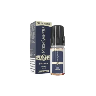 Ruff Skin Salt 10ml Moonshiners Basics (Nicotine:20 mg/ml) - Le French Liquide