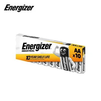 Piles Industrial AA LR6 (pack de 10) (Alcaline) - Energizer
