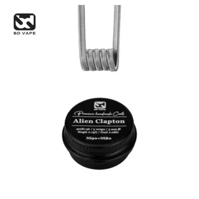 Coils Alien Clapton NI80+NI90 Handmade (2pcs) (0.15ohm) - BD Vape