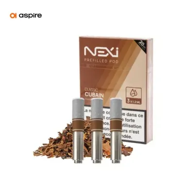 Cartouches Nexi One Classic Cubain (3pcs) (20mg) - Aspire