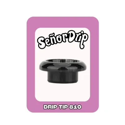 Drip Tip 810 Paint (Black) - Señor Drip Tip