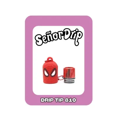 Drip Tip 810 Heroes (Red Spiderman) - Señor Drip Tip