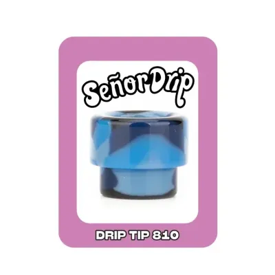 Drip Tip 810 Camo (Blue) - Señor Drip Tip