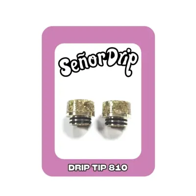 Drip Tip 810 Premium (Gold) - Señor Drip Tip