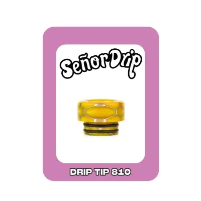 Drip Tip 810 Snake (Blue) - Señor Drip Tip