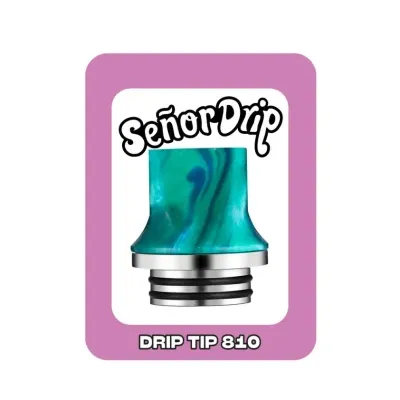 Drip Tip 810 Flat (Gray) - Señor Drip Tip