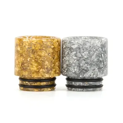 Drip Tip 810 Sparkle (Gold) - Señor Drip Tip