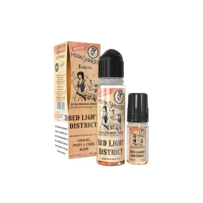 Kit Easy2Shake Red Light District 60ml Moonshiners (Nicotine:06 mg/ml) - Le French Liquide