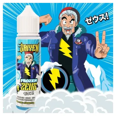 Frozen Zeus 50ml Saiyen Vapors - Swoke