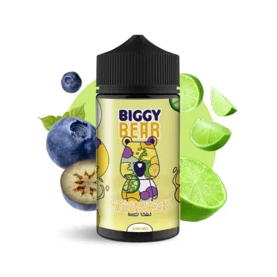 Limonade Citron Vert Myrtilles Sauvages 200ml - Biggy Bear