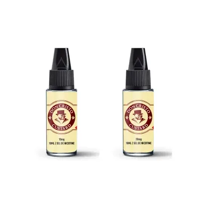 Don Cristo Custard Sel de Nicotine 10ml (Nicotine:10 mg/ml) - PGVG Labs