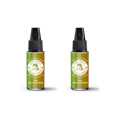 Don Cristo Double Apple Sel de Nicotine 10ml (Nicotine:10 mg/ml) - PGVG Labs