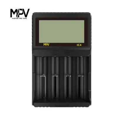 Chargeur d'accus IC4 (Noir) - Master Pro Vape