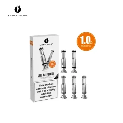 Résistances UB Mini (5pcs) (S3 - 0.6ohm) - Lost Vape