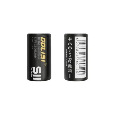 Accu S11 18350 1100mAh 20A (Boite de 2) (Golisi S11) - Golisi