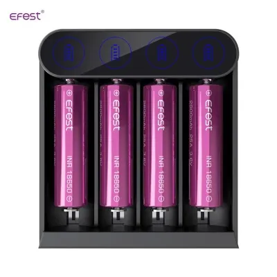 Chargeur d'accus Slim K4 (Noir) - Efest