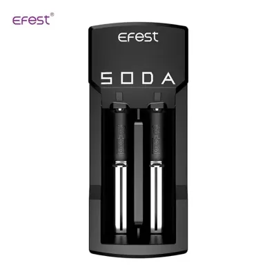 Chargeur d'accus Soda Dual (Noir) - Efest