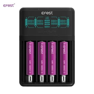 Chargeur d'accus LUC V4 Elite (Noir) - Efest