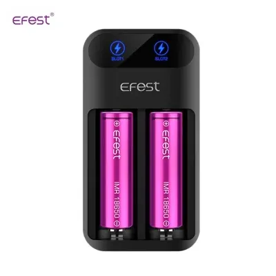 Chargeur d'accus Lush Q2 (Noir) - Efest