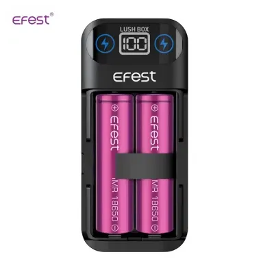Chargeur d'accus Lush Box (Noir) - Efest