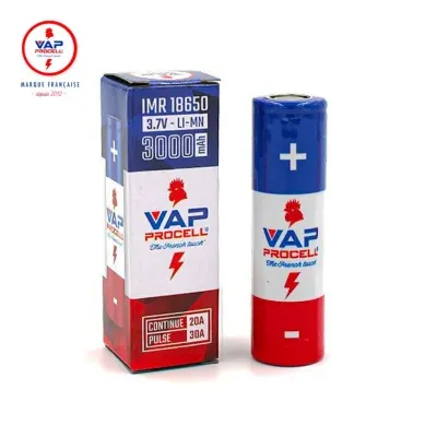 Accu IMR 18650 3000mAh Vap Procell (3000mAh) - Accu IMR 18650 3000mAh Vap Procell