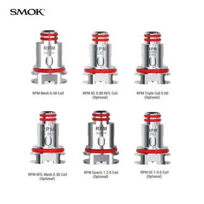 Résistances RPM (5pcs) (Triple 0.6ohm) - Smok