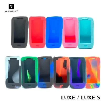 Étui LUXE silicone (5pcs) (Noir) - Vaporesso