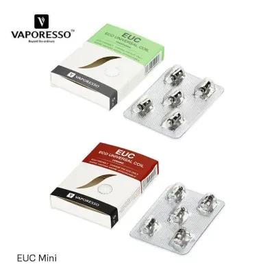 Résistances EUC mini (5pcs) (Mini ceramic 1.3ohm) - Vaporesso