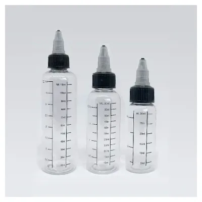 Flacons gradués Twist 30/60/120ml (10pcs) (60ml) - Flacons gradués Twist 30/60/120ml (10pcs)
