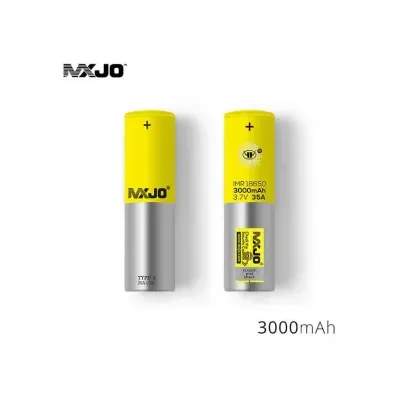 Accu MXJO IMR 18650 3000mah 35A Jaune (boite de 2)
