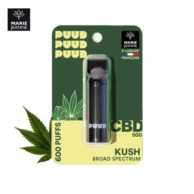 Cartouche Kush 600 puffs (500mg) - Puud by Marie Jeanne