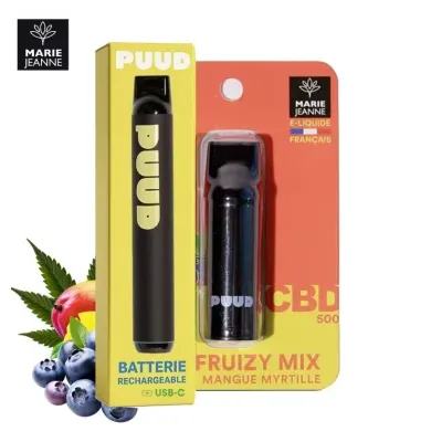 Kit Fruizy Mix 600 puffs (500mg) - Puud by Marie Jeanne
