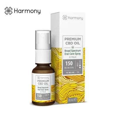 Spray Huile CBD Citrus 15ml (1500mg) - Harmony