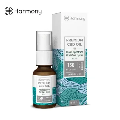 Spray Huile CBD Mint 15ml (500mg) - Harmony