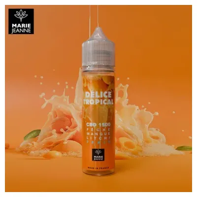 Délice Tropical 50ml (2500mg) - CBD by Marie Jeanne