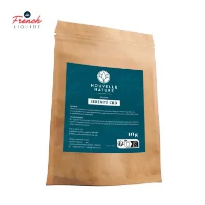 Tisane CBD Sérénité (40g) - Nouvelle Nature by Le French Liquide