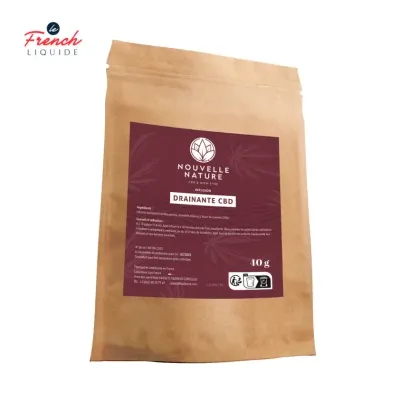 Tisane CBD Drainante (40g) - Nouvelle Nature by Le French Liquide