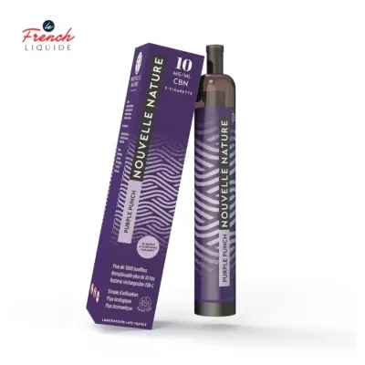 Puff Purple Punch CBN 10ml (1% CBN) - Nouvelle Nature by Le French Liquide