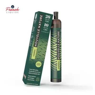 Puff Amnesia CBD (2% CBD 1% CBN) - Nouvelle Nature by Le French Liquide