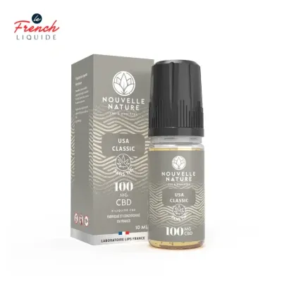 Usa Classic CBD 10ml (1% CBD) - Nouvelle Nature by Le French Liquide