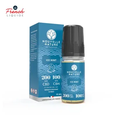 Ice Mint CBD (2% CBD 1% CBN) - Nouvelle Nature by Le French Liquide